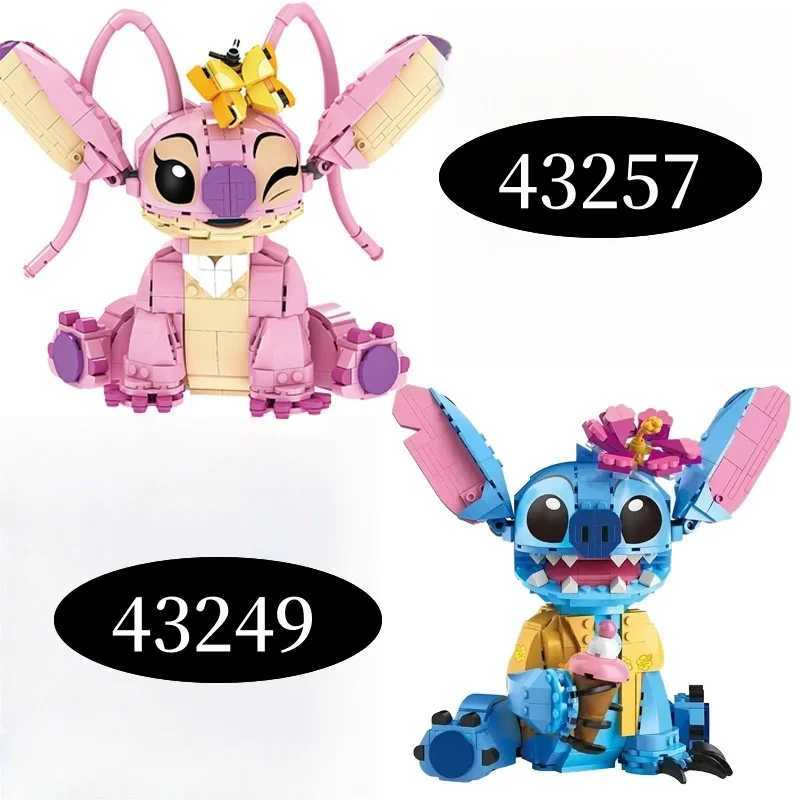 2025 New 784PCS Stitch Angel Compatible 43257 Building Blocks Stitch Girls and Boys Birthday Halloween Christmas Surprise Toys L25101610TH