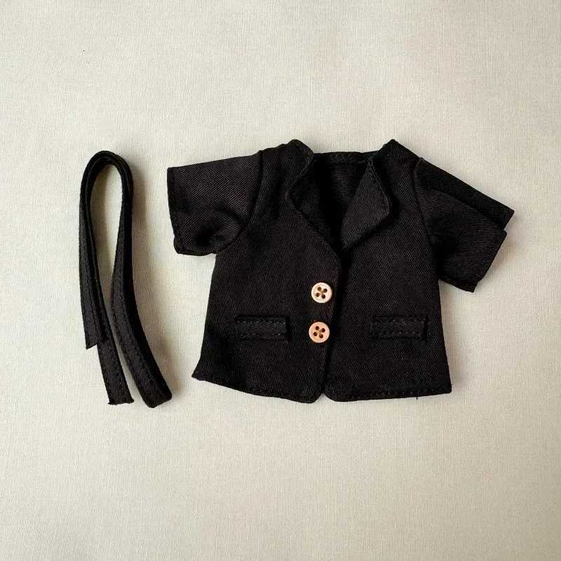 Labubu doll coat 17cm highquality autumn and winter clothes doublebreasted jacket doll retro fashion ClothesT251018