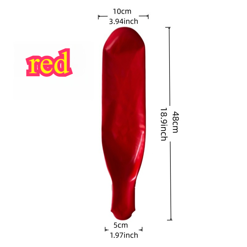 V500 long matte crystal balloon, manufacturer wholesale thickened toy woven animal woven decorative latex balloon