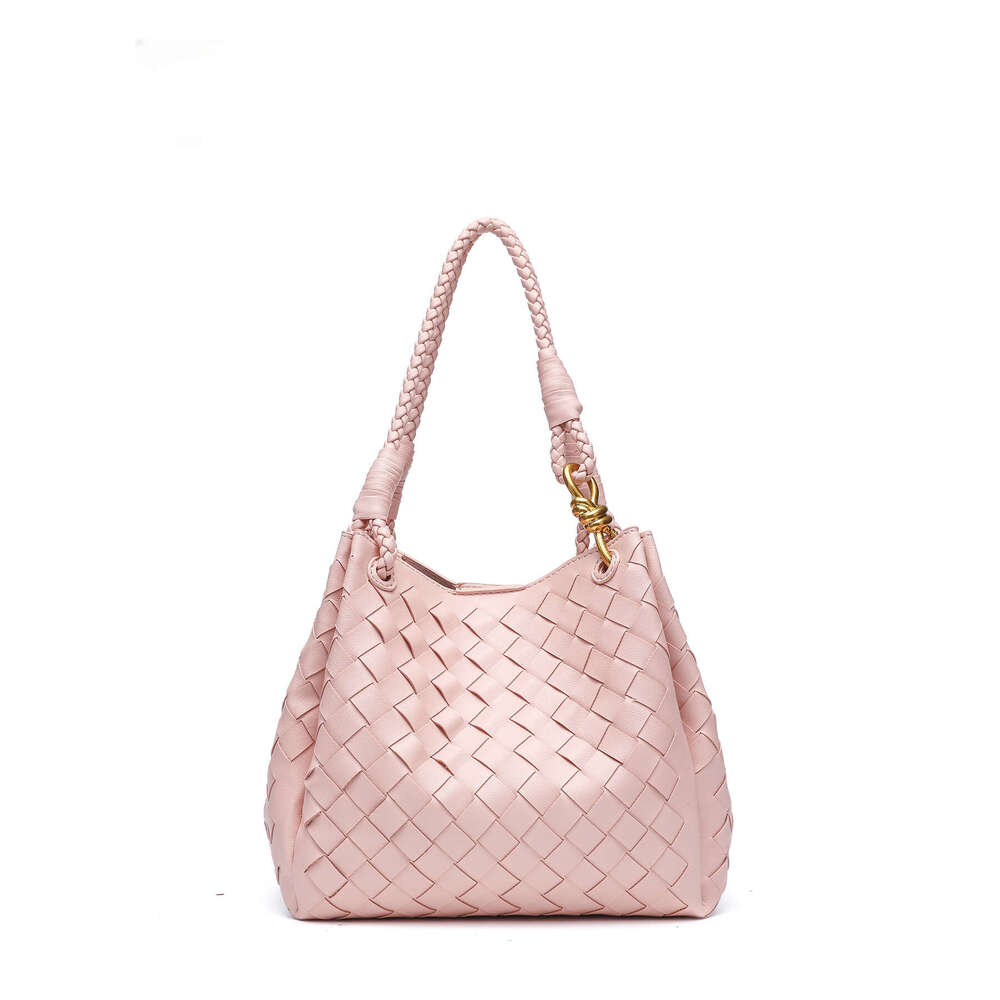 Niche Handwoven New Handheld Parachute Bucket Commuting Fashion Versatile Shoulder Crossbody Bag