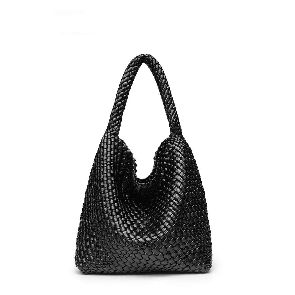 Free shipping designer bags Korean Trendy Lazy Style Large Capacity Handwoven Women's Fashion Handheld Shoulder Underarm Mother-Daughter Tote Bag