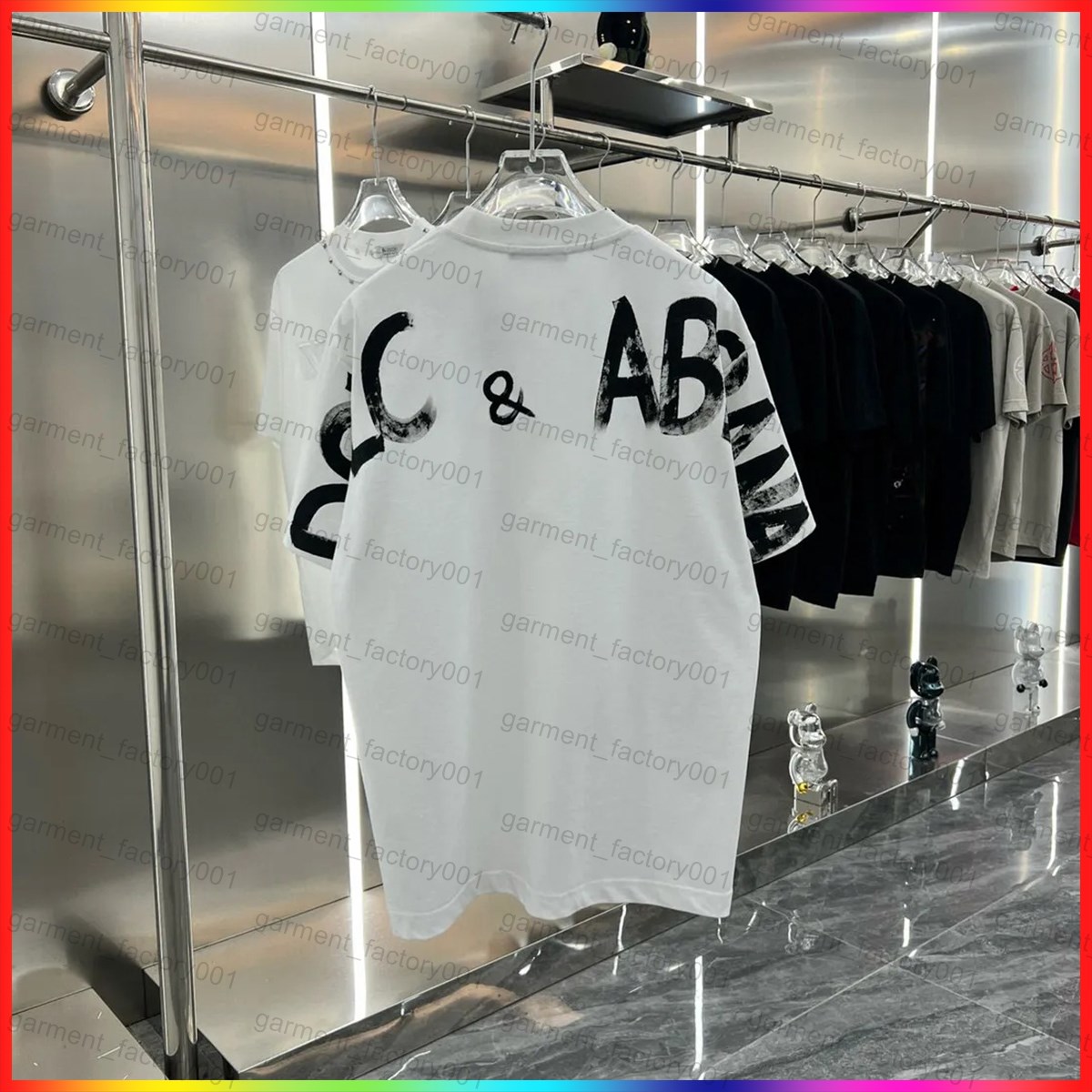 5A New Design Embroidery Tees Top Sell Luxury tshirt fashion Men and women T-shirts European and American Summer Multiple Hip Hop Styles Printed Man Womens Tshirts