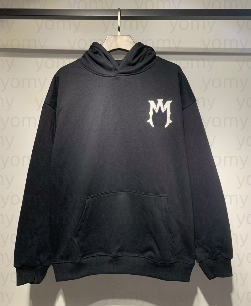 Am1901R1 Hoodies Designers Womens Mens Hoodie Pant Suit Autumn Winter Full Print Hip Hop Loose Sweatshirt Sweatpants pants