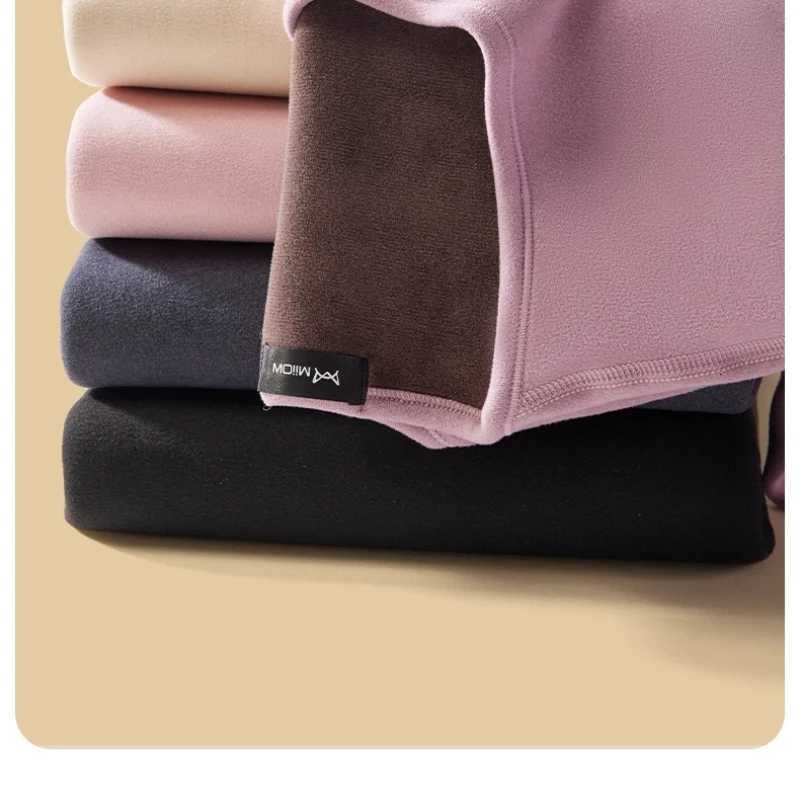 Thermal Underwear Womens Thickened Velvet German Heating Bottoming Shirt Wears Super Thick Long Johns Suit in Winter T251018