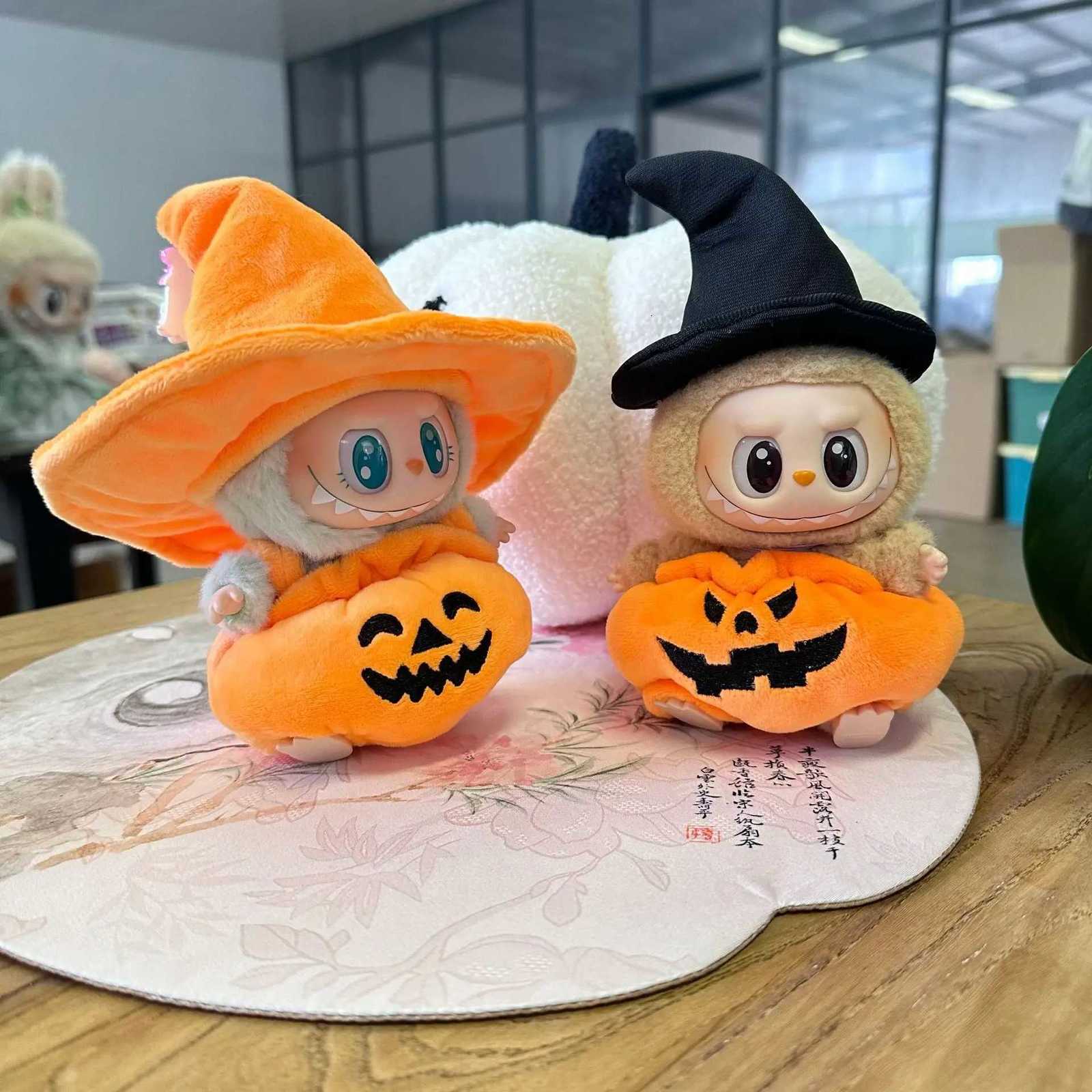 Clothes only one or two generations of LABUBU clothes Labubu sitting party fashion series cute doll Halloween pumpkin setT251018