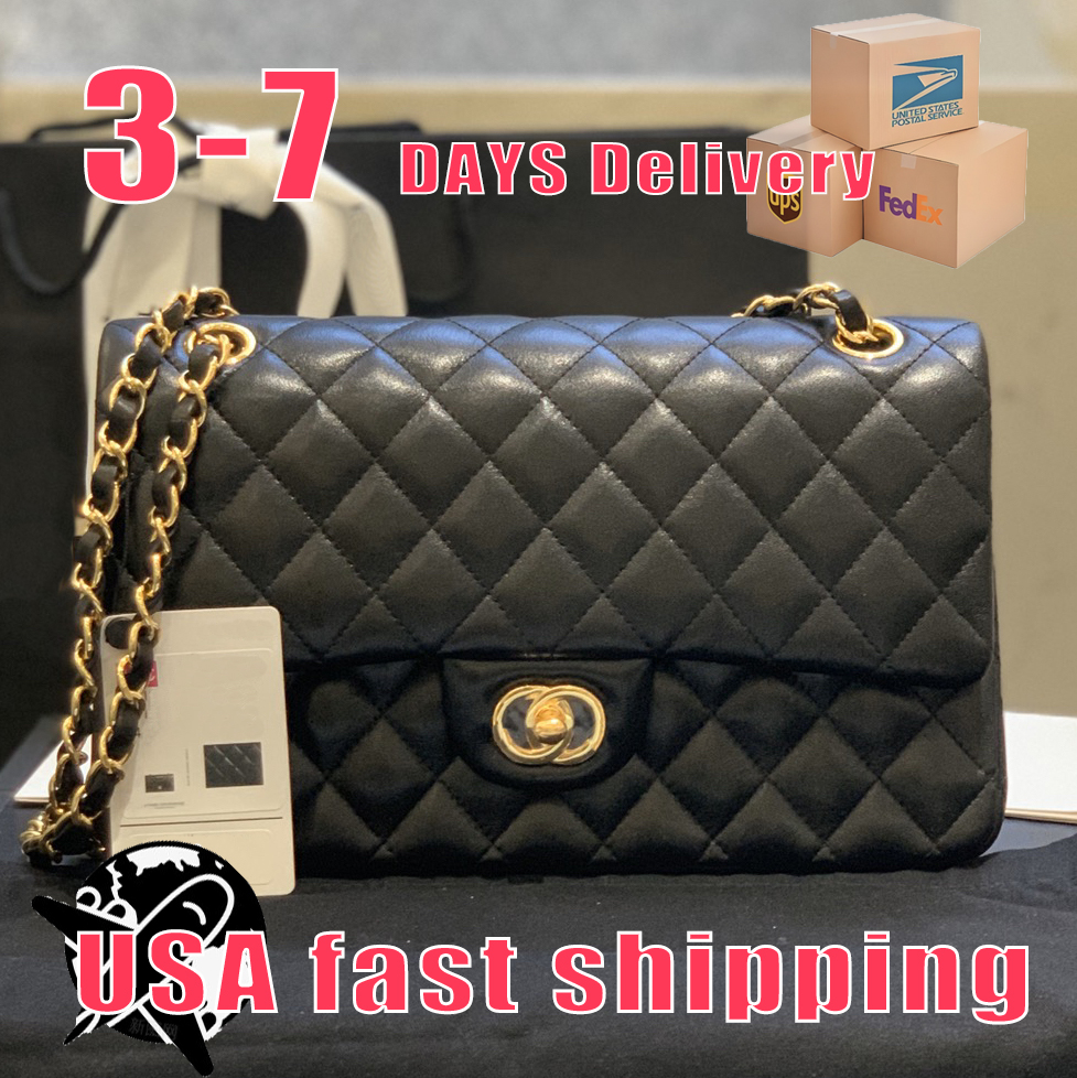 10A Sheepskin caviar designer bag luxury handbag high-quality leather women's bag, daily casual wear bag fashionable small square bag