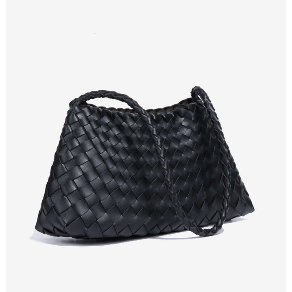 2025 Summer New Niche Versatile Handwoven for Women, French Simple Vacation Style Single Shoulder Underarm Bag