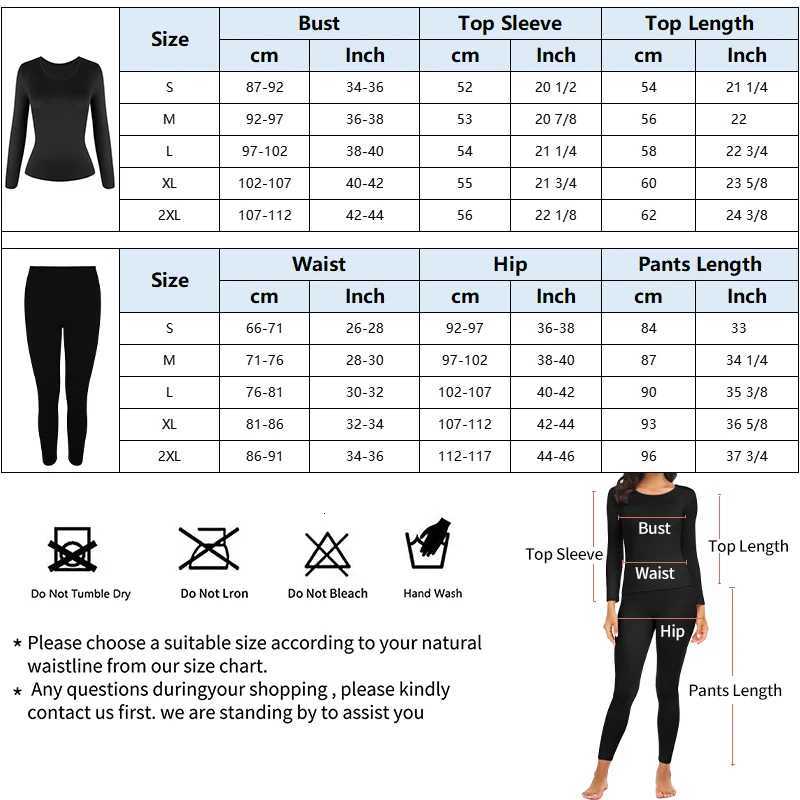 2 Piece Thermal Underwear Set for Women Long Johns Soft Base Layer Keep Warm Top Bottom for Winter Round Neck Lingerie Underwear T251018