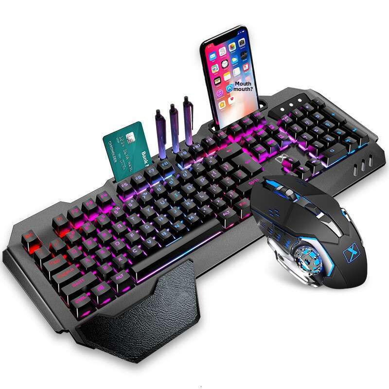 New Alliance K680 Rechargeable Wireless Gaming Mechanical Feel Keyboard and Mouse Set
