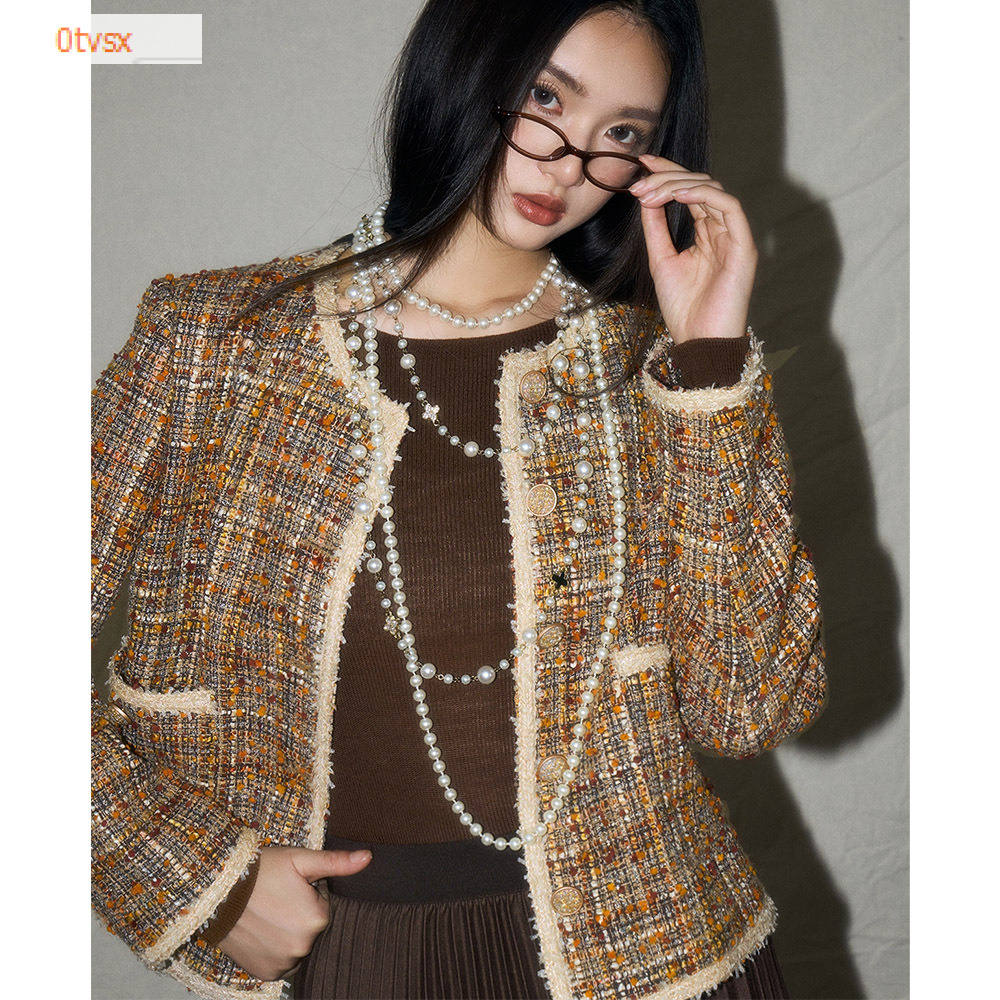 2025 autumn and winter luxury new top, high-end designer jacket, hot selling thick wool twill fashion short jacket jacket