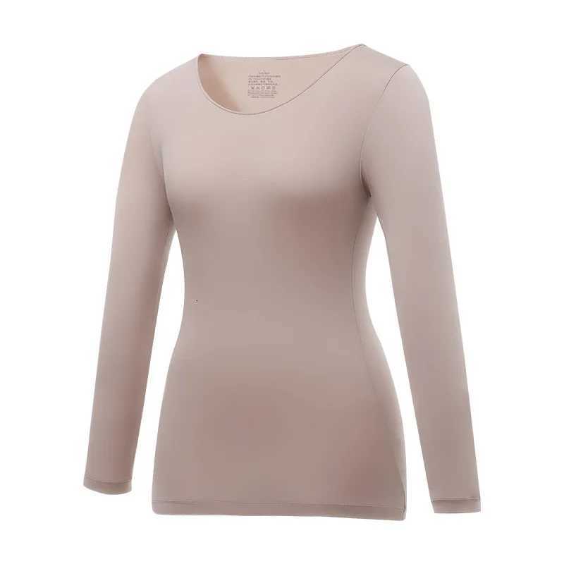 Women Thermal Underwear Longsleeved Tshirt Female Basic Pullover Autumn Winter Warm Tops Ladies Elastic Tights Bottoming Shirt T251018