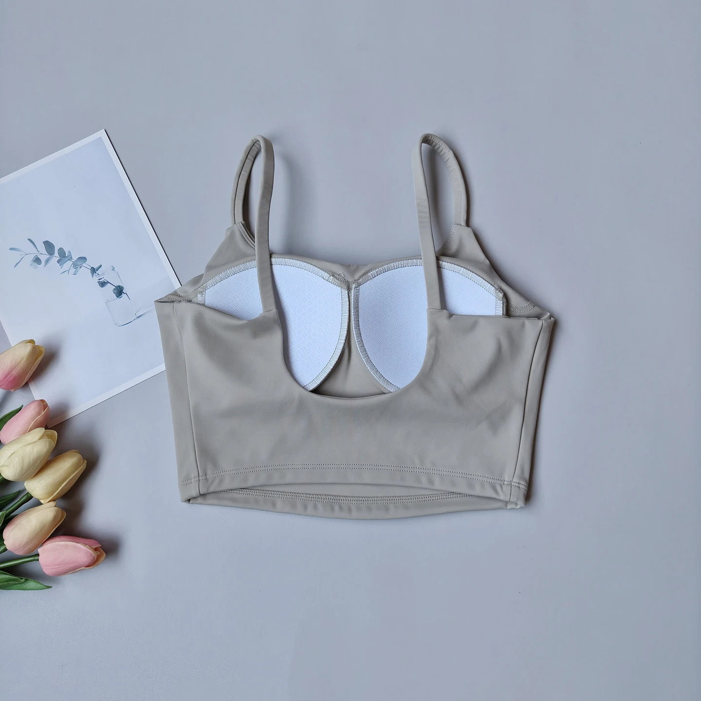 Breathable Sports Bra for Women Fitness Top Push Up Sport Bra Fixed Pad Yoga Underwear Sport Tops Running Vest Gym Wear 251018