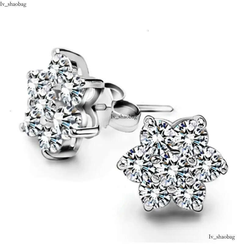 14k Trendy Girl Jewelry Gold Plated wer Stud Earring Women for Parties and Gifts Lab Grown Dia CVD HPHT IGI