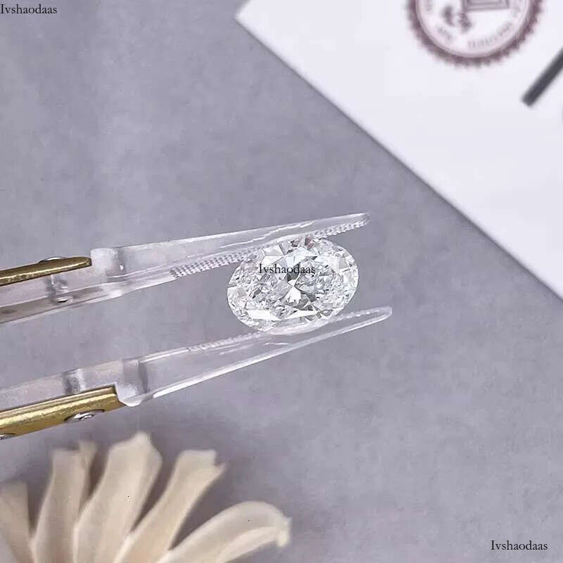 Loose Dia IGI GIA Certificate 1ct 2ct 3ct Oval Cut HPHT CVD Lab Grown Dias