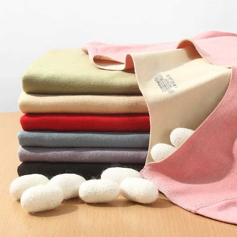 Womens Seamless Doublesided Thermal Underwear Autumn Winter Womens Inner Wear Tops Pants Twopiece Set Thermal Women Clothes T251018