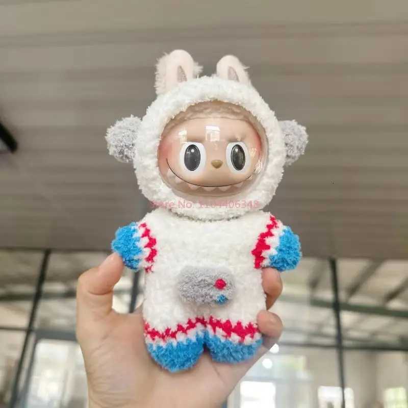 Labubu 17cm Peripherals Sailor Moon Tiger Astronaut Three Eyed Boy Set Clothes Series Replaceable Cloths Gifts CollectionsT251018