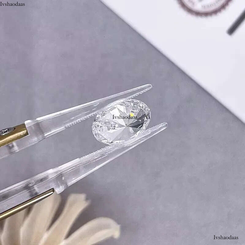 Loose Dia IGI GIA Certificate 1ct 2ct 3ct Oval Cut HPHT CVD Lab Grown Dias