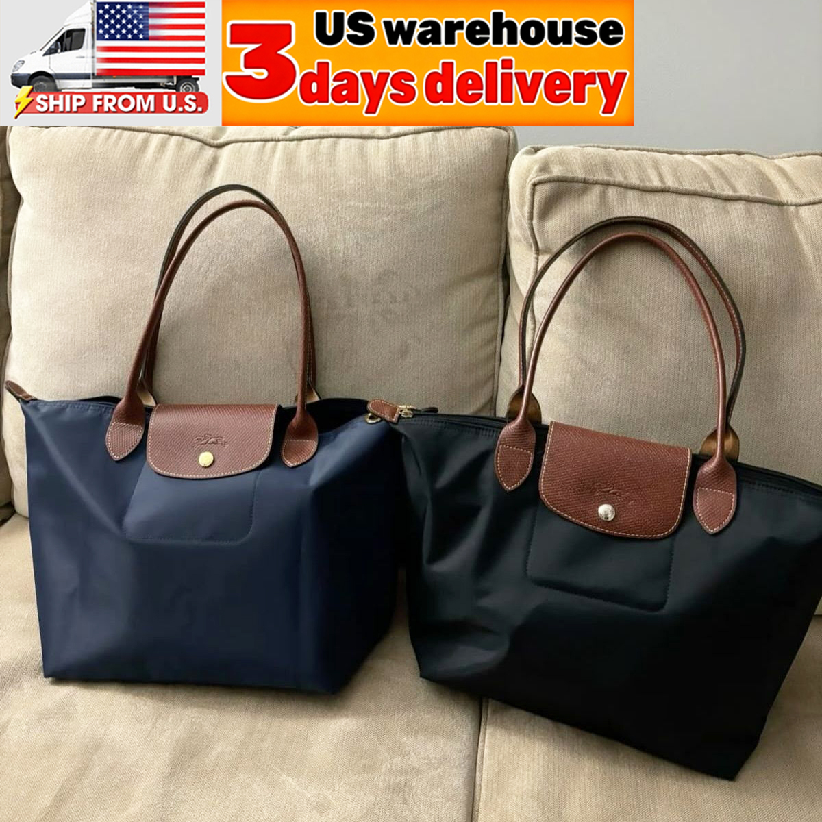 Designer bag Tote bags shoulder Bag Fashion Handbags Women Capacity Multi-function Handbag Shoulder Bag Leather Nylon Material Large Shopping Large A++-