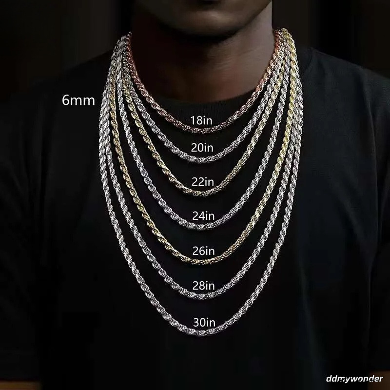 Moissanite Cuban Link Chain Necklace: Sterling Sier Cross, Infinity & Rose Gold Flower Pendants Ddmywonder