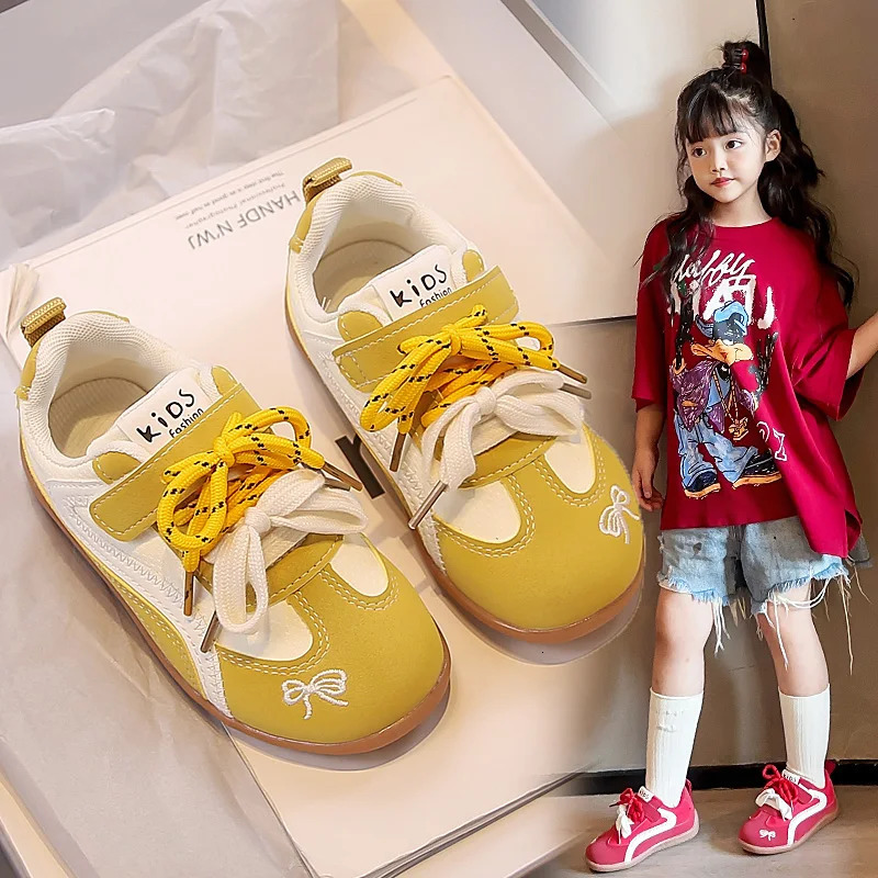 Latest Fashion Girls Shoes Height Increasing Autumn Sneakers Retro Style Shoes for Boys and Girls Kids Shoes 251014