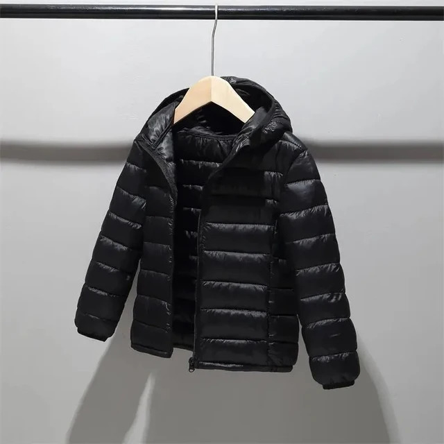 Children 214 years old down cotton jacket clothes for boys girls cotton padded clothes kids fleece hooded coats P5076 251015