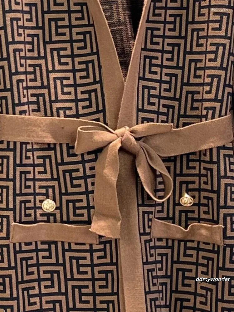 Women's 3-Piece Knitted Tracksuit Set: Warm Winter Outfit With Jacket, Sweater, Top, And Pants Ddmywonder