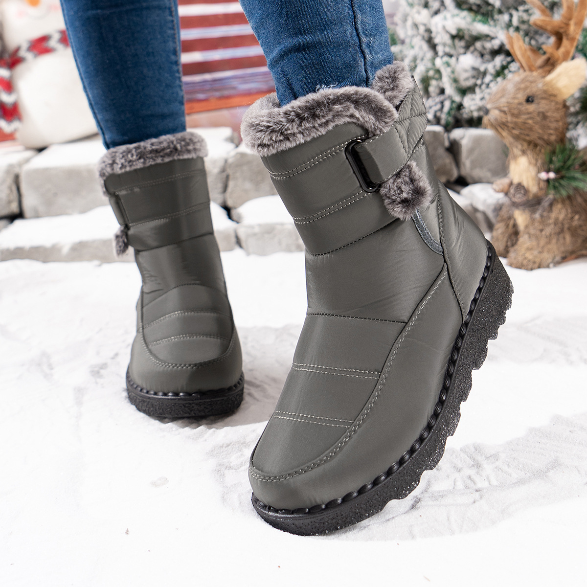 Free shipping designer Boots High quality fashionable thick heeled boots with high heels round headed knight high boots Unrestrictive white plain