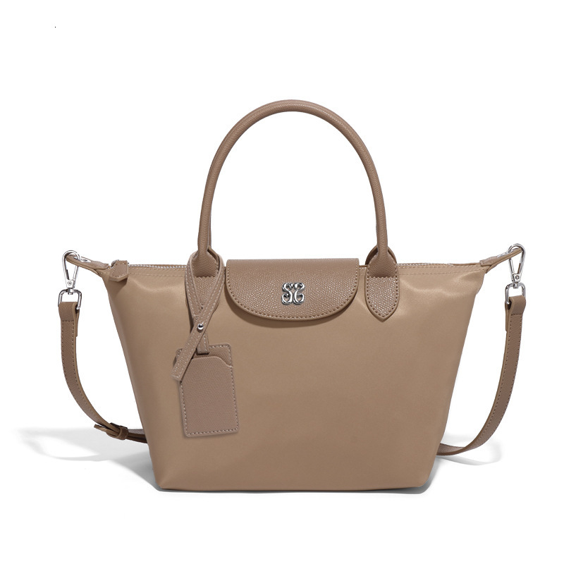 New Trendy Nylon Dumpling Handbag Fashion Simple Crossbody Casual Women's Versatile Shoulder Color Block Bag