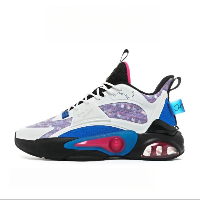 Luxury designer basketball shoes 2025 New autumn and winter air-cushioned thick-soled running shoes men's screw-down anti-slip and shock-absorbin