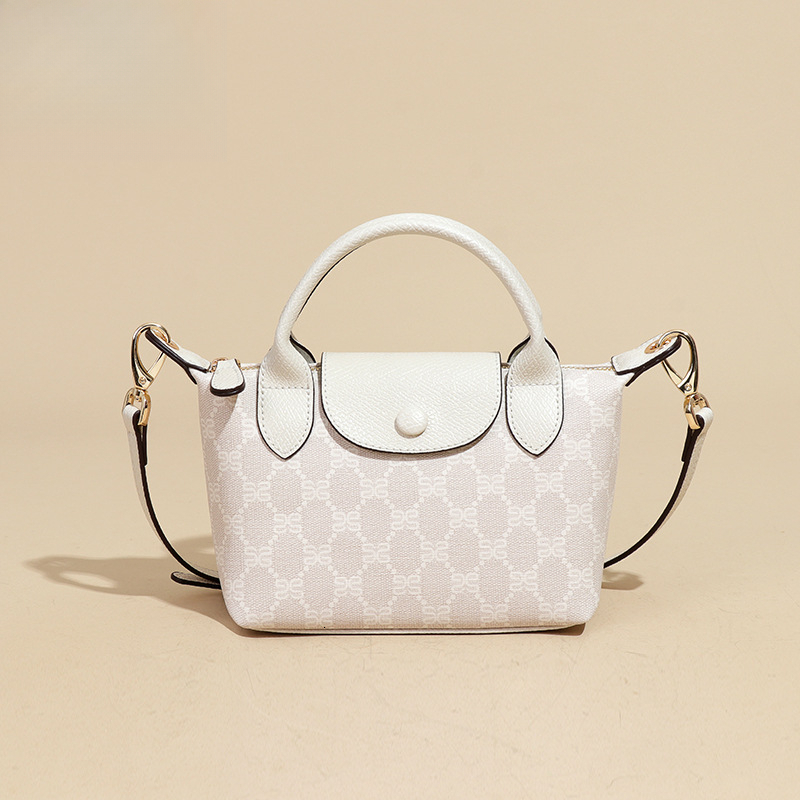 Luxury Brand Designer Bag 2025 Summer New Luxury Vintage Dumpling Bag Daily Commute Versatile Crossbody Handheld Women's Bag Textured Shoulder Ba