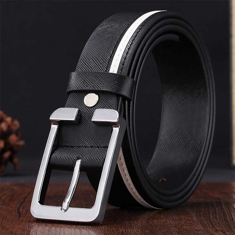 Men s Belt Male High Quality Leather Belt Men Male Genuine Leather Strap Luxury Pin Buckle Fancy Vintage Jeans Free Shipping W251018