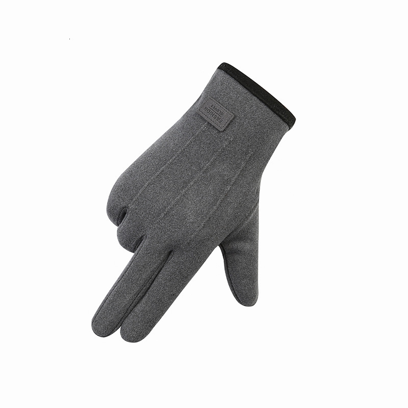 Faux Rabbit Gloves Fur Women's Cycling Spring Autumn Winter Touchscreen Warm Sports Riding