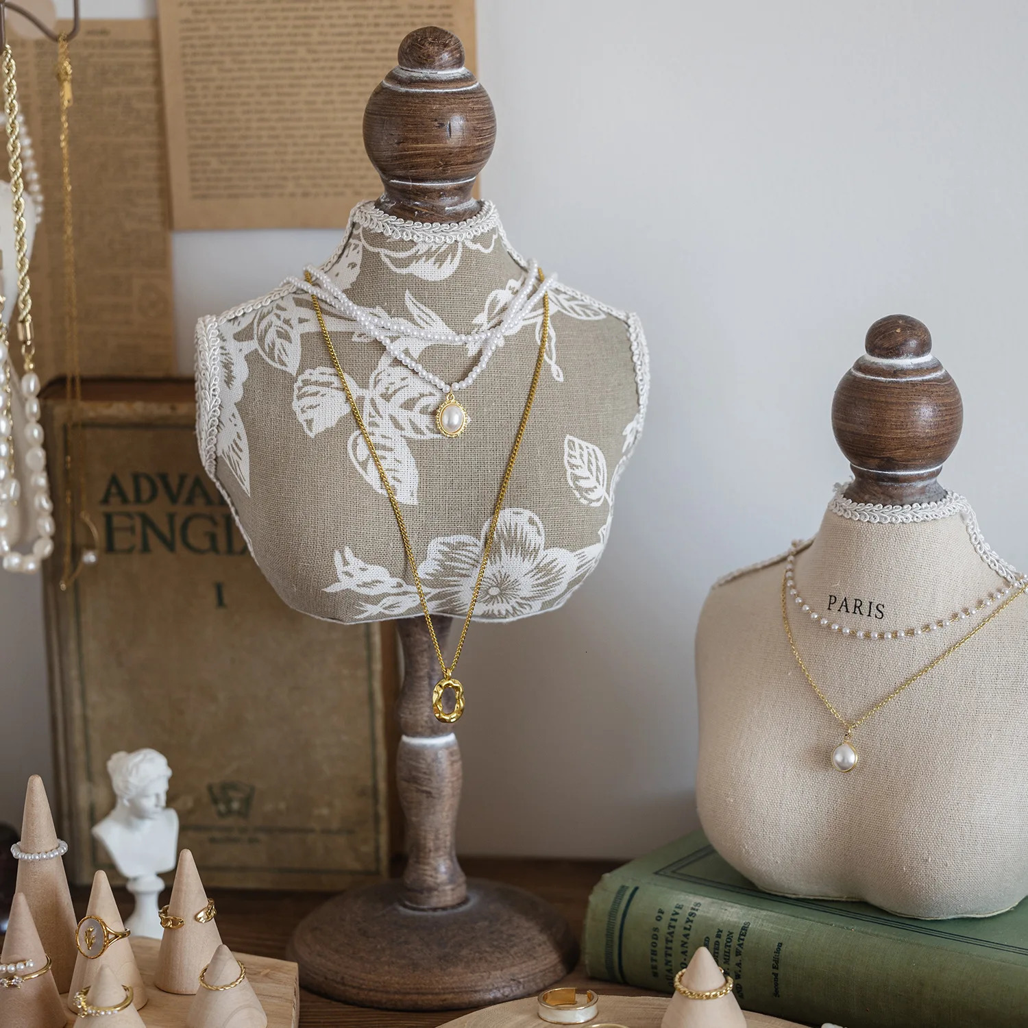 Necklace Pendant Chain Earring Jewelry Jewellry Bust Mannequin Organizer Holder Stand 251016