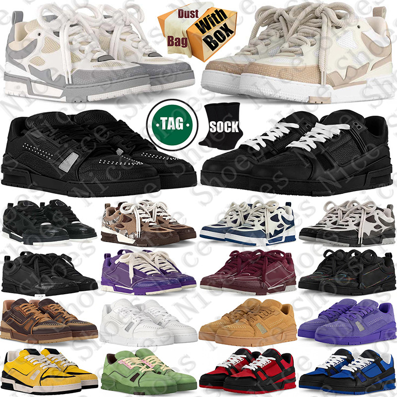 With Box Designer skate sneakers Shoes chaussure schuhe for mens womens schoenen scarpe men women trainers Zapato Plate-forme runners baskets casual luxury
