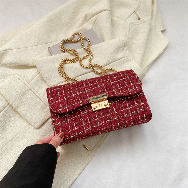 Luxury Brand Designer Bag 2025 New Trendy Casual Crossbody Bag For Women, Simple Casual Shoulder Bag, Trendy Small Square Bag For Women