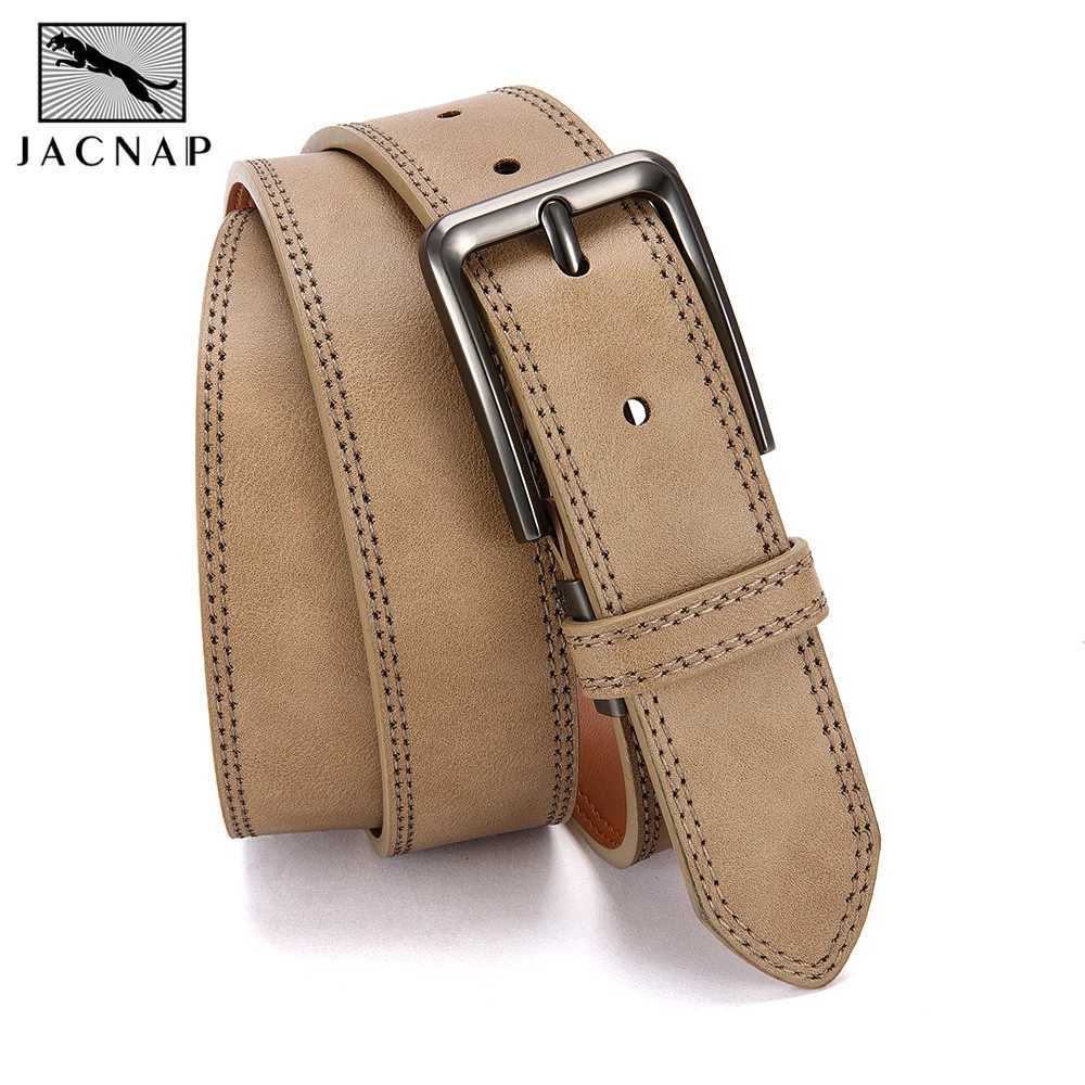 Mens Fashionable Leather Belt Mens Highquality Leather Belt Business Needle Buckle Ratchet Belt Randomly Adjustable W251018