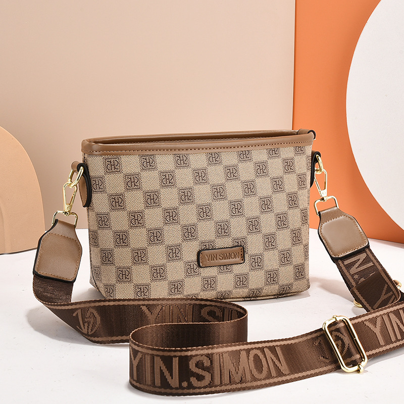 Luxury Brand Designer Bag 2025 New High-End Women's Shoulder Crossbody Bag PU Fashion Small Square Dumpling Bag Women's Bag