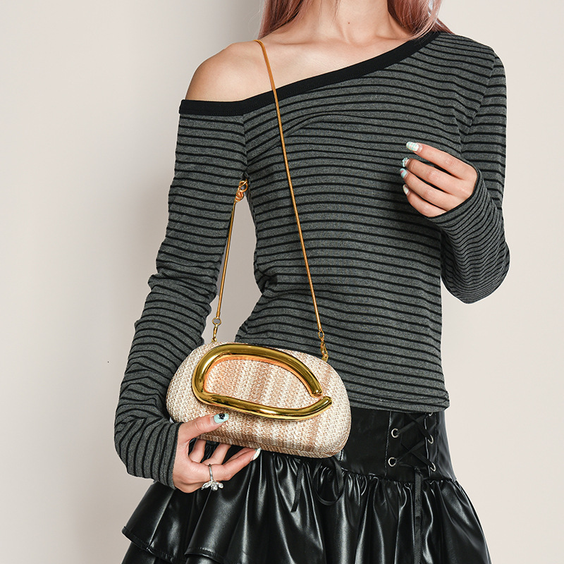 Luxury Brand Designer Bag 2025 New Trendy Fashion Handheld Bucket Bag Unique Design Single Shoulder Crossbody Floral Bag Fashion Handheld