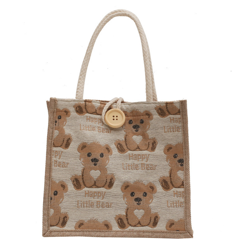 designer Cute Bear Bag Summer New Fashionable Outdoor Handbag Single Shoulder Small Crossbody Bag