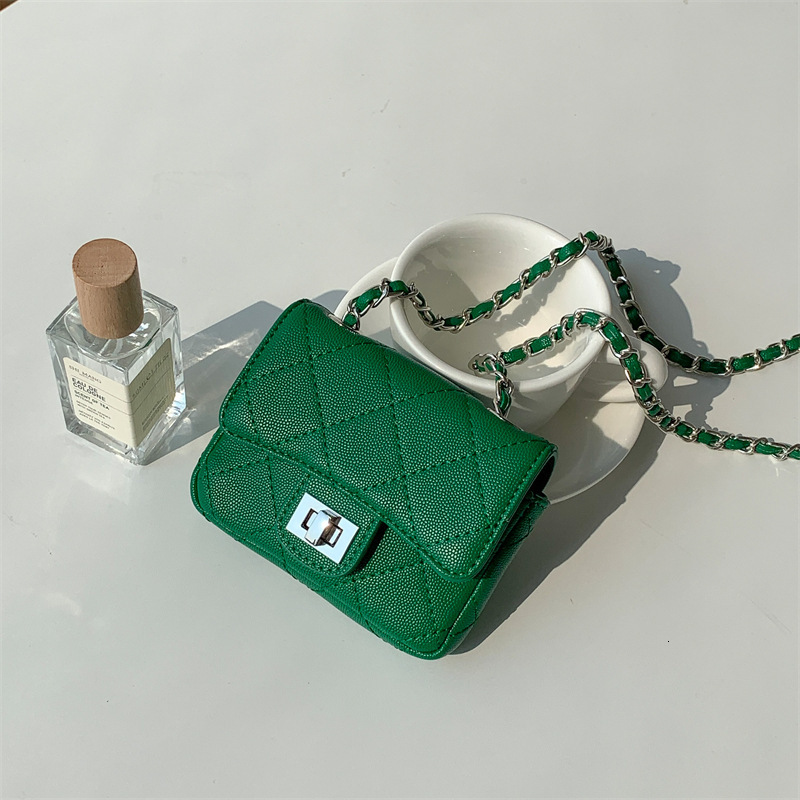 Luxury Brand Designer Bag Spring Small Style Quilted Chain Bag For Women Fashionable Coin Purse Lipstick Mini Bag Flap Crossbody Bag For Women Quilted