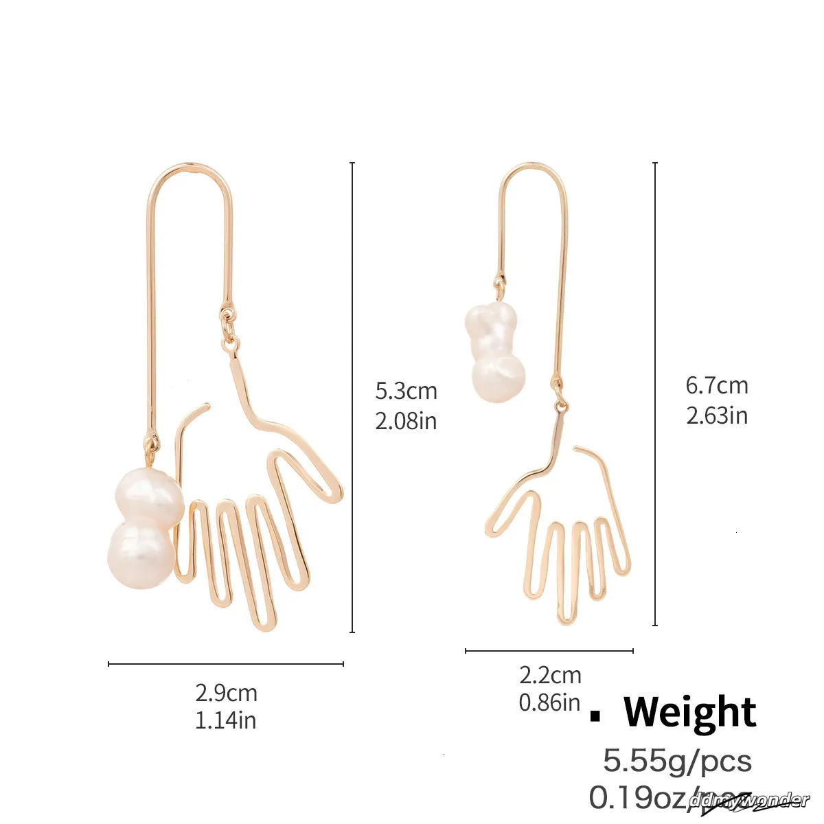 Stylish Hoop Earrings: European & American Design, Geometric Copper Earrings With Zircon Inlay Ddmywonder