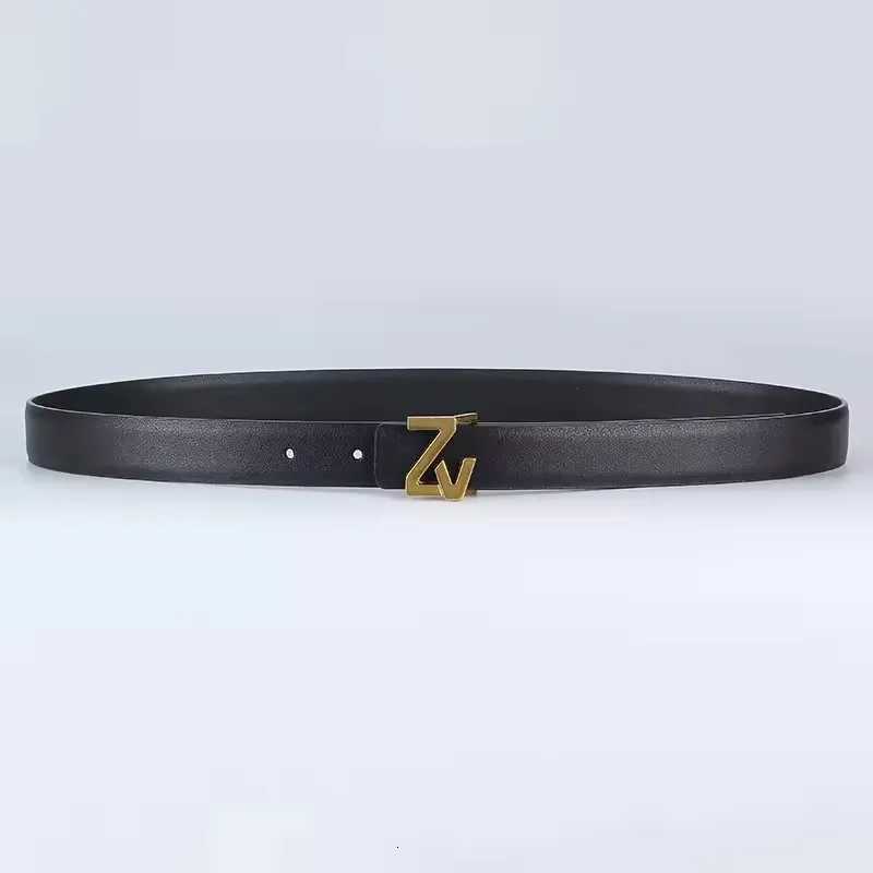 Belt For Women Luxury Brand Lady Leather Belt Female Design Womens Belts for Jeans Thin Belt 24mm W251018
