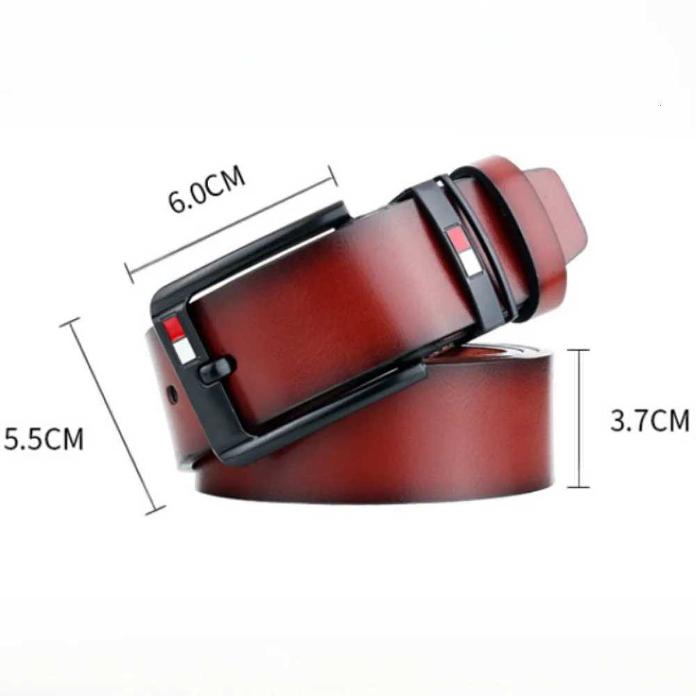 Fashion New PU Leather Mens Belt High Quality Metal Alloy Pin Buckle Adult Luxury Brand Jeans Business Casual Belt W251018