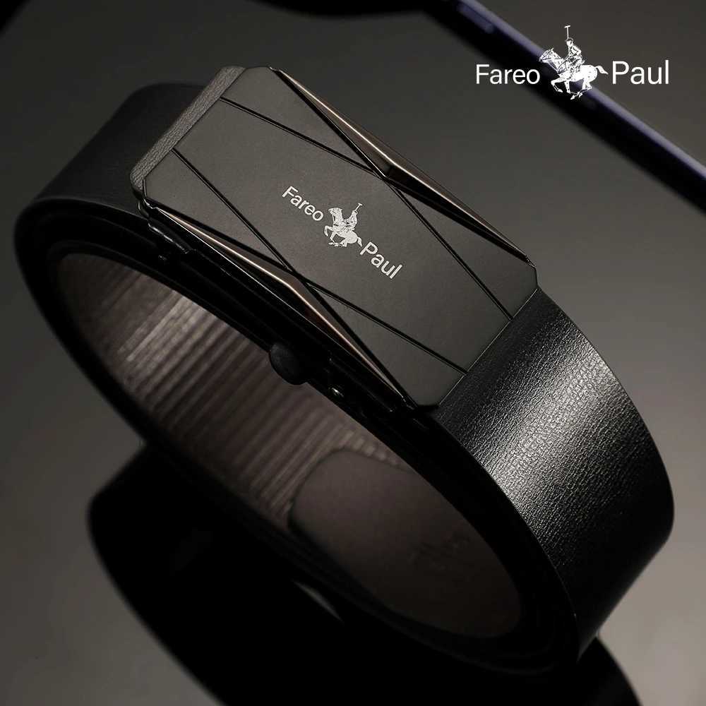 Fashionable mens HighQuality leather Belt with Automatic Buckle Suitable for Young and MiddleAged Gentlemen W251018