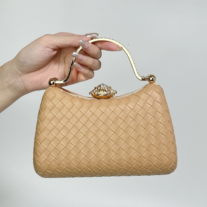 Luxury Brand Designer Bag Portable New Small Bag Various Designs Handwoven Fashion Versatile Single Shoulder Crossbody Chain Handbag For Women