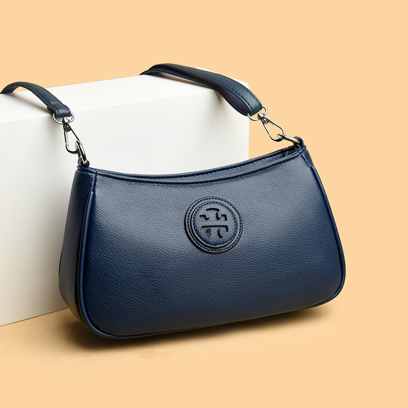 Luxury Brand Designer Bag 2025 New Trendy Crossbody Bag Fashionable Versatile Niche Soft Leather Women's Mom Bag Gift For Mother-In-Law Shoulder 