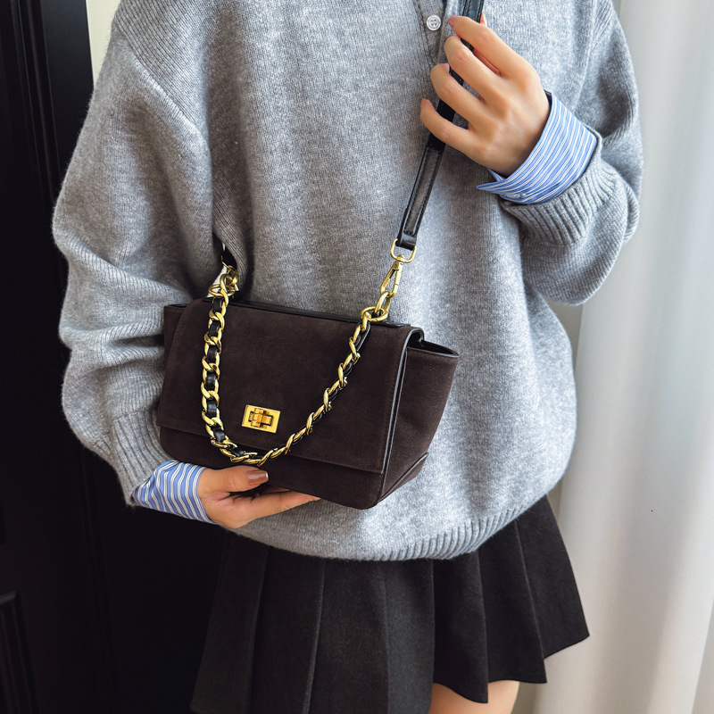 Luxury Brand Designer Bag Frosted Bag For Women, Large Capacity, 2025 New Autumn And Winter Versatile Casual Shoulder Crossbody Bag, Commuter Tote Bag