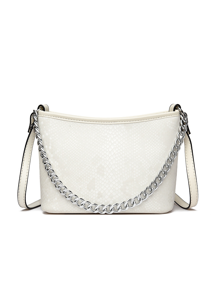 Luxury Brand Designer Bag 2025 New Snake Pattern Bucket Bag Personality Fashion Trend Handbag Shoulder Crossbody Bag Commuter Women's Bag