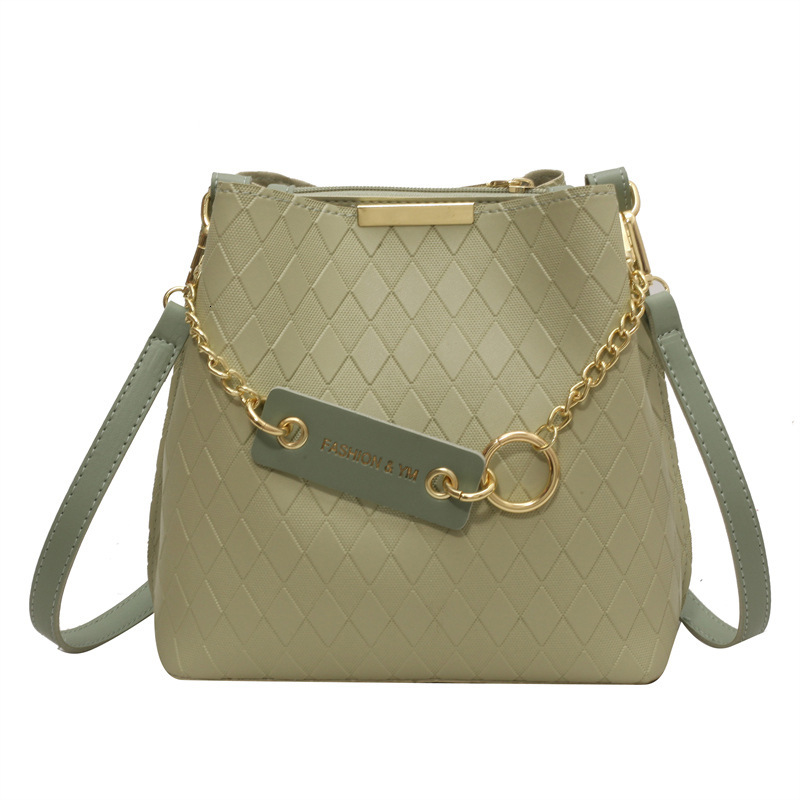 Luxury Brand Designer Bag Bucket Bag High-End Exquisite Women's Bag Autumn Winter Simple Fashion Large Capacity Quilted Small Style Shoulder Cros