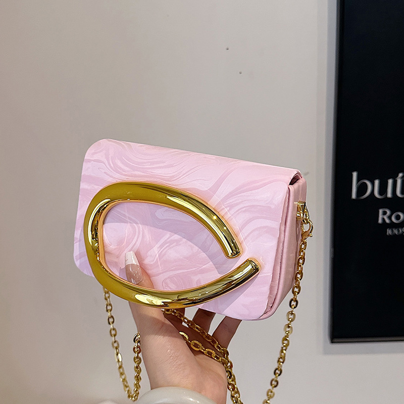 Luxury Brand Designer Bag Trendy Classic Box Bag Evening Bag Acrylic Bag Fashion Metal Handle Single Shoulder Crossbody